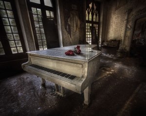 Great-white-piano-in-abandoned-manor-house